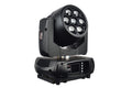 JMAZ JZ3001 Moving Head Light Fixture Aero Wash 710Z with 70W Battery & 7 Quad (RGBW) LEDs JMAZ