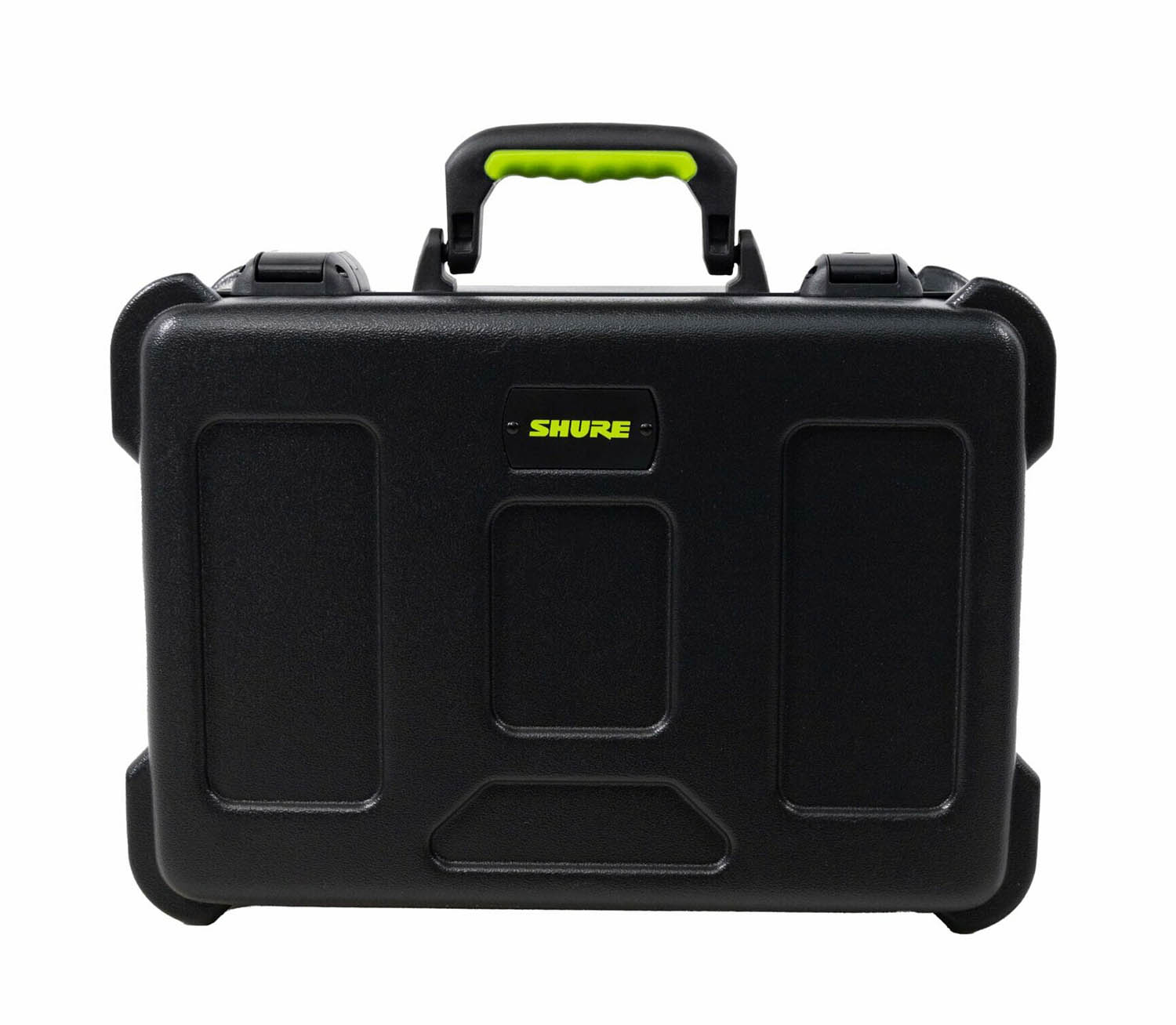 Shure MICCASEW07 Molded Case with Drops for 7 Wireless Microphones and TSA-Approved Latches - Hollywood DJ