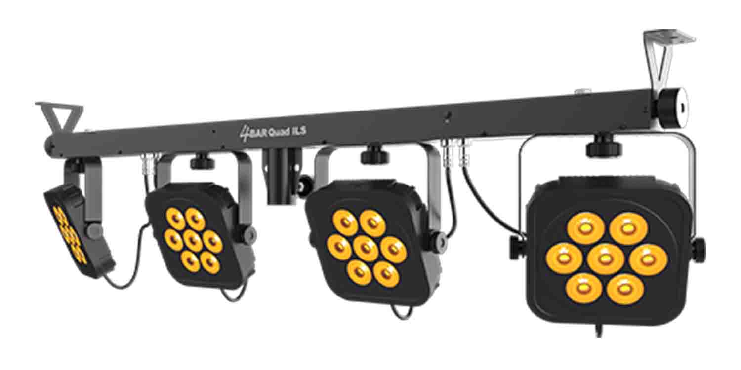 Chauvet DJ 4Bar Quad ILS Quad Color RGBA LEDs Wash Lighting System - Hollywood DJ