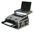 Open Box: Odyssey FZGS1002 Glide Style 10 Space X 2 Space Combo Rack - Hollywood DJ