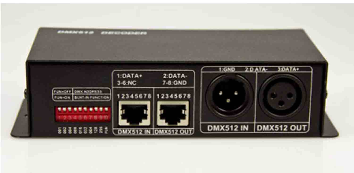 ProX X-DMX3CH DMX Control Interface 3 Channel - Hollywood DJ