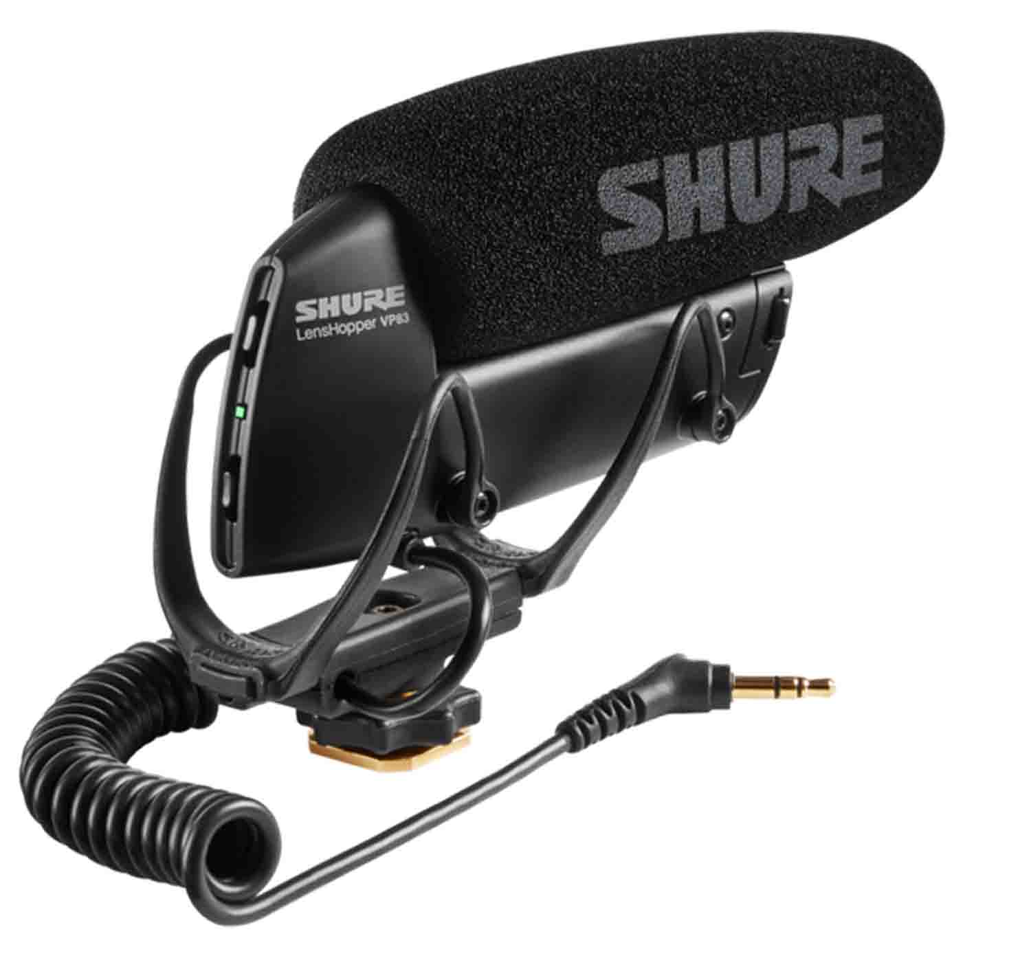 Shure VP83 LensHopper Camera-Mount Condenser Microphone - Hollywood DJ