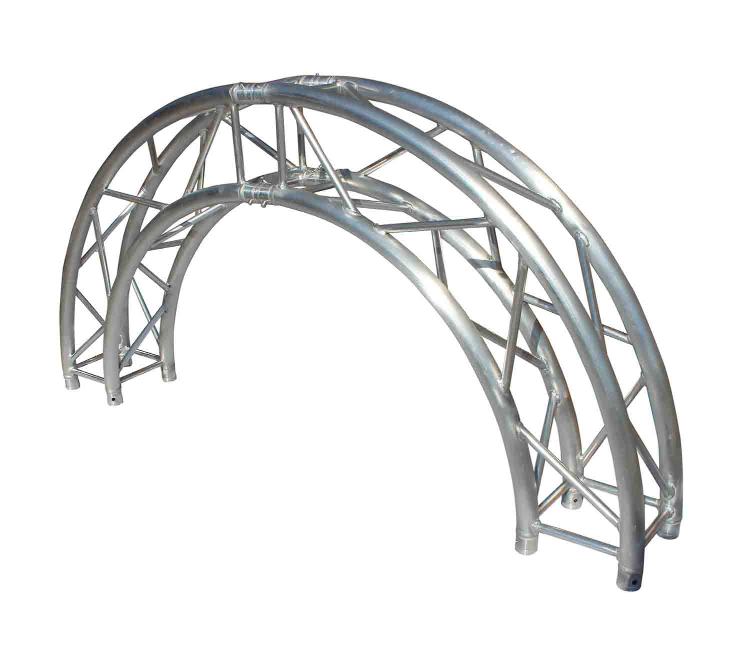 ProX XT-CSQ656-4X90, Circular Square Frame Truss 4 Segments - 6.56 Feet - Hollywood DJ