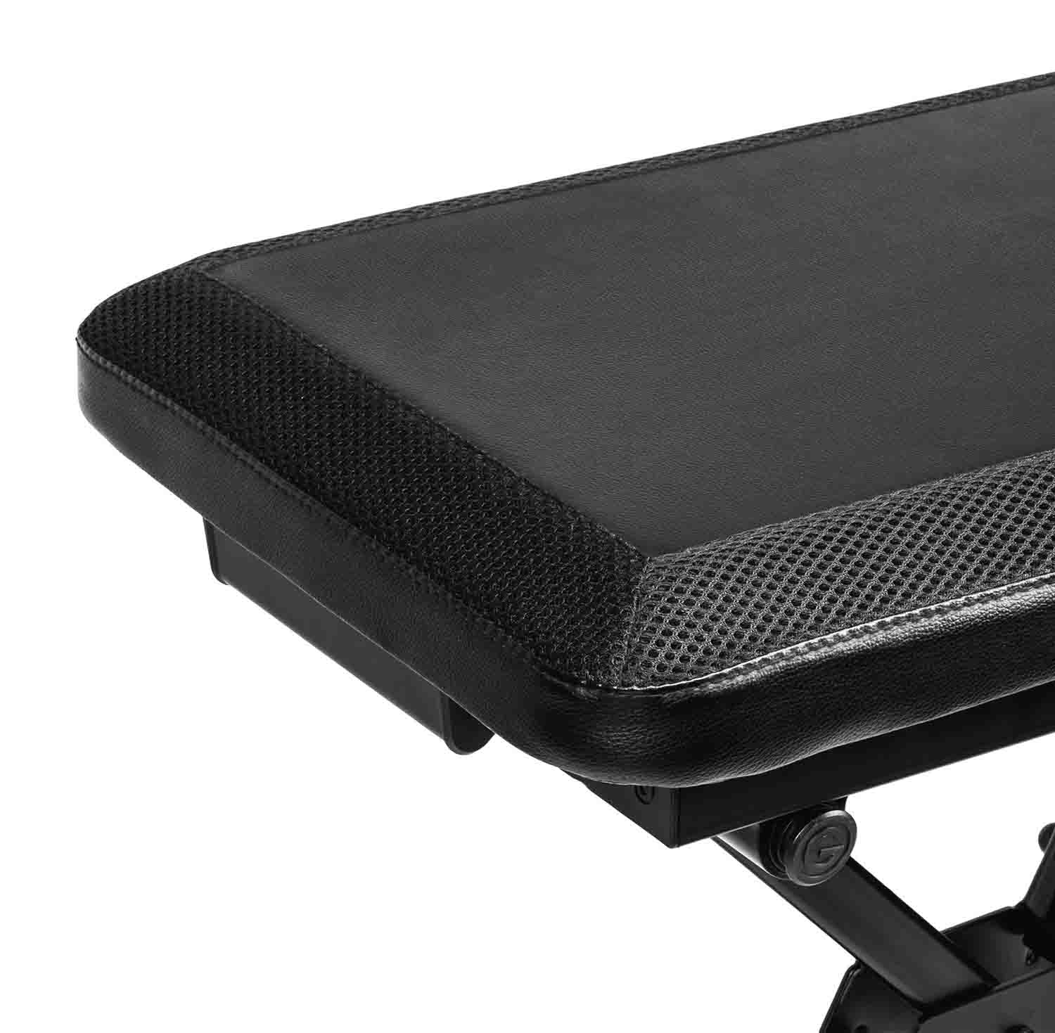 Gravity FKSEAT Keyboard Bench - Folding, Adjustable Height - Hollywood DJ