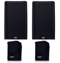 QSC K12.2 2000W PA Powered Loudspeaker Pair with Free Covers - Hollywood DJ
