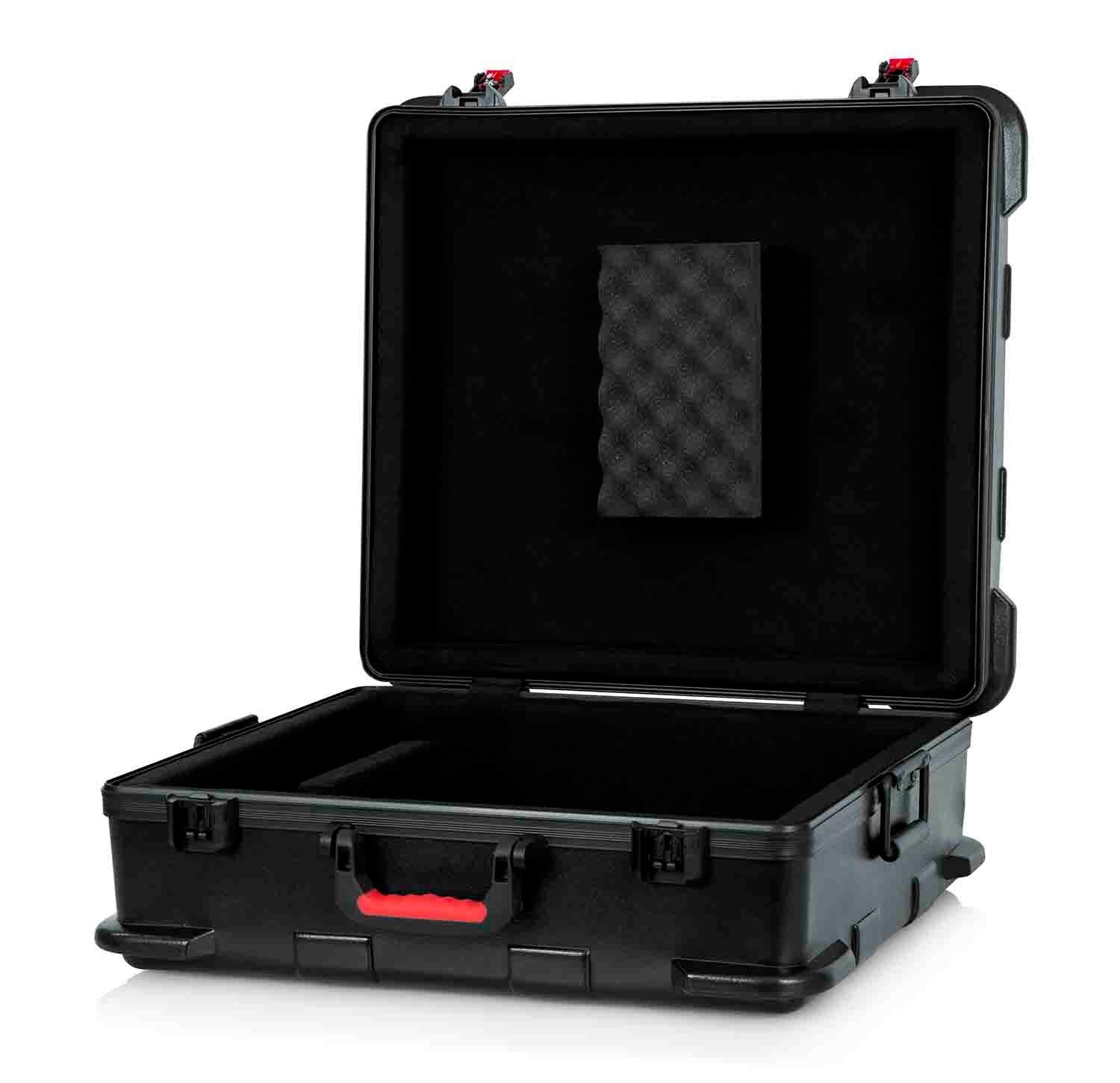 Gator Cases GTSA-MIX192108 Polyethylene DJ Mixer and Equipment Case - 19″x21″x8″ - Hollywood DJ