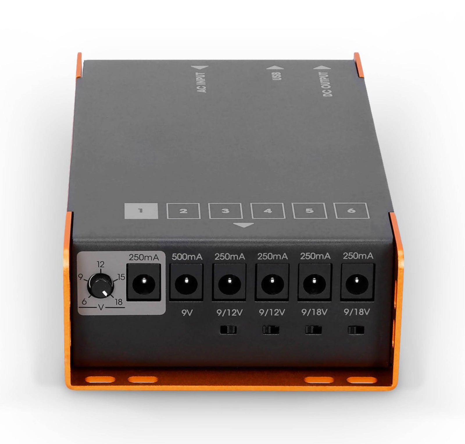 Palmer PWT 06 IEC, Universal Pedalboard Power Supply with USB Palmer