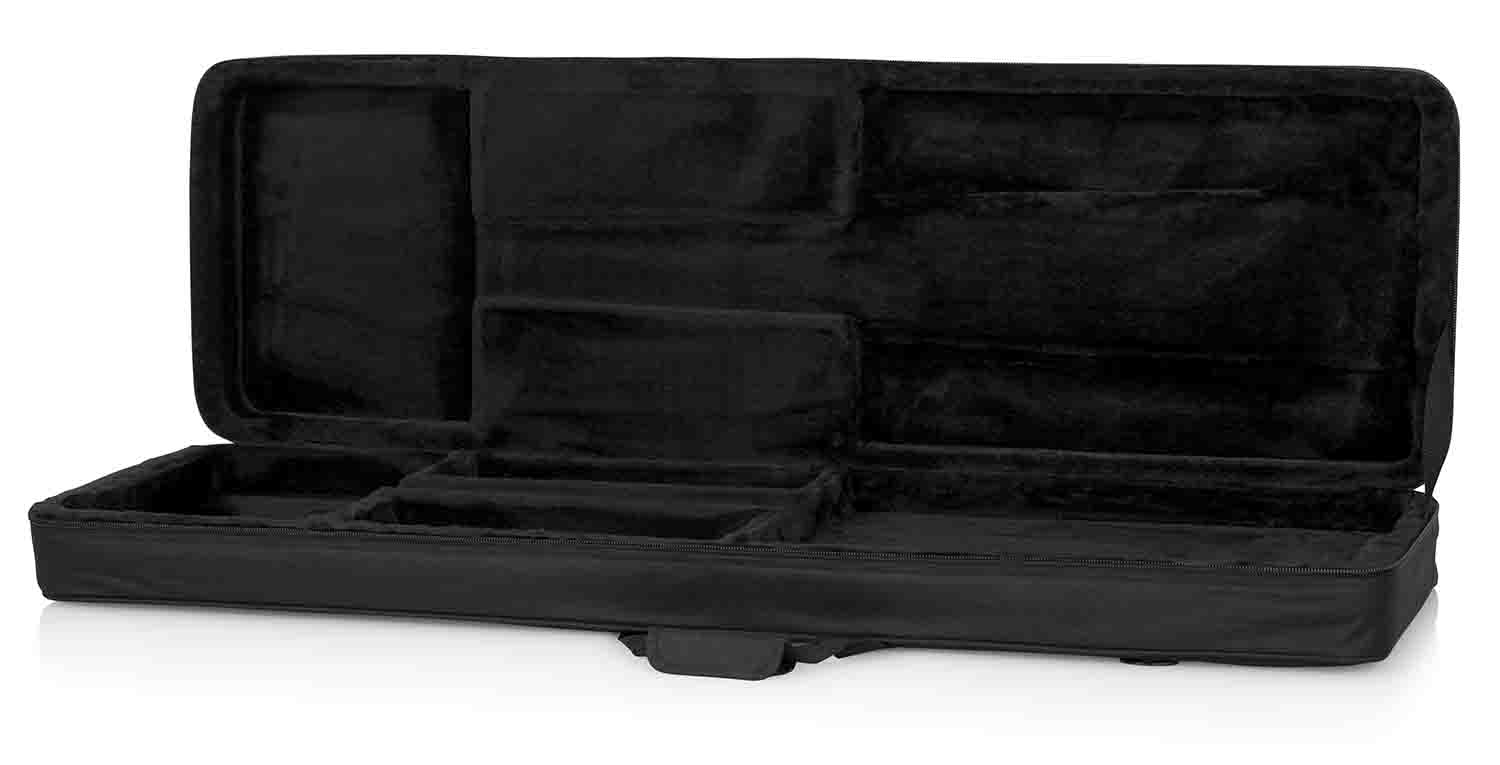 Gator Cases GL-BASS Rigid EPS Polyfoam Lightweight Guitar Case for Bass Guitars - Hollywood DJ