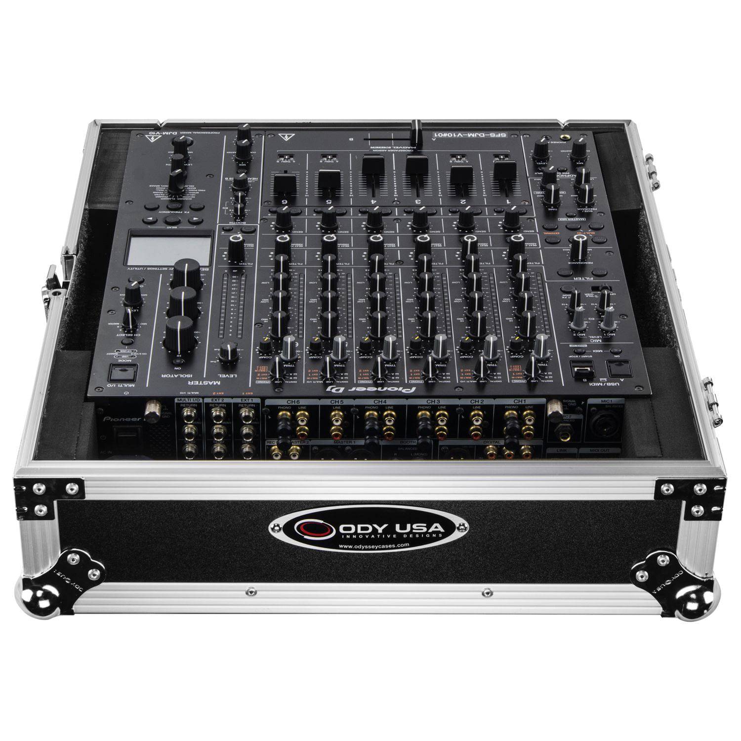 Odyssey FZDJMV10 ATA Flight Case for Pioneer DJM-V10 - Hollywood DJ