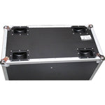 ProX X-QSC-KW122 Dual ATA Style Speaker Flight Case for QSC KW122 Speakers Holds 2 - Hollywood DJ