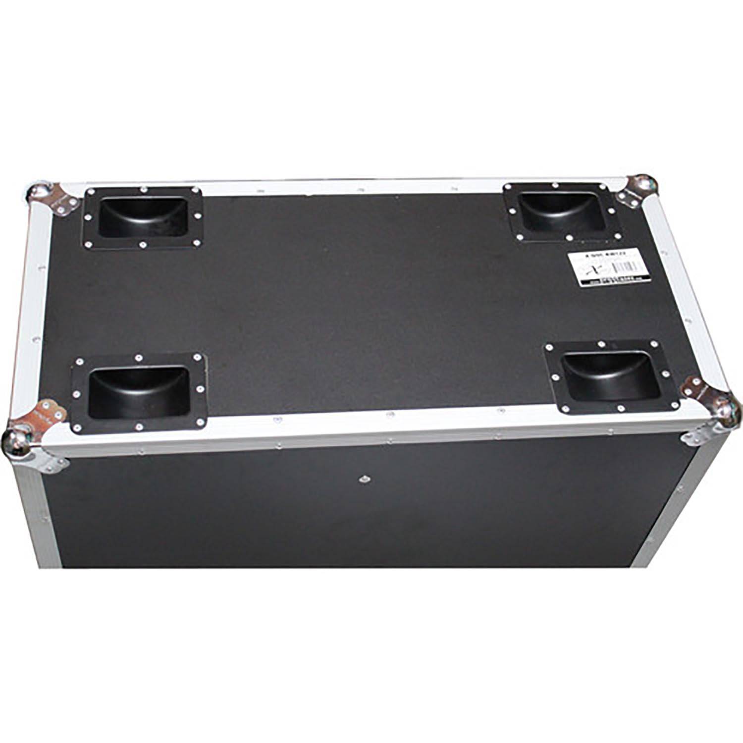 ProX X-QSC-KW122 Dual ATA Style Speaker Flight Case for QSC KW122 Speakers Holds 2 - Hollywood DJ