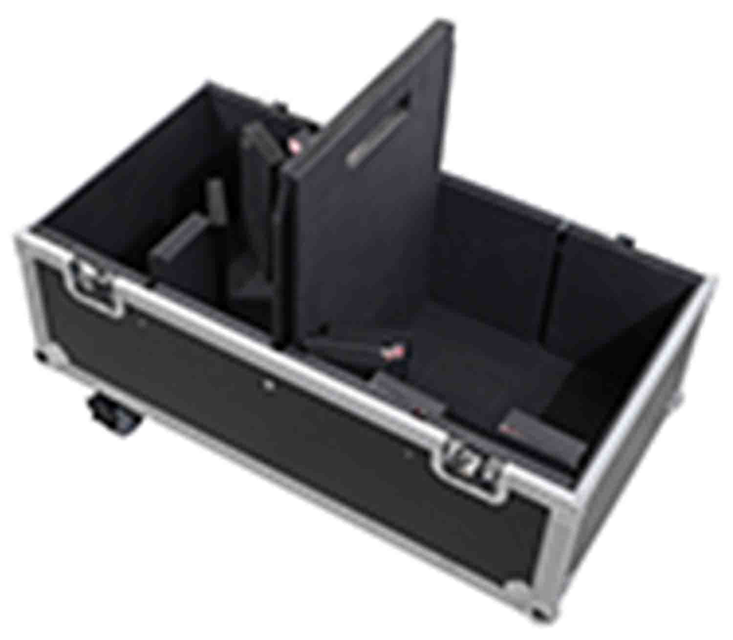 ProX X-RCF-NX32A ATA Flight Hard Case for Two RCF NX 32-A Speakers with Wheels - Hollywood DJ