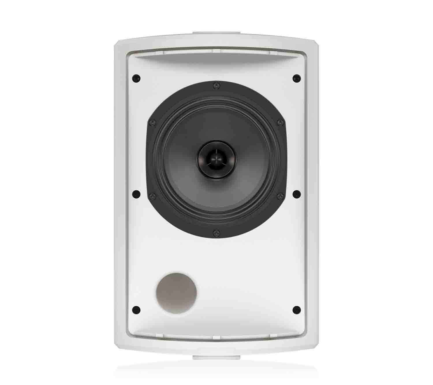 Tannoy AMS 6DC-WH, 6-Inch 2-Way Dual-Concentric Passive Wall-Mount Speaker - White - Hollywood DJ