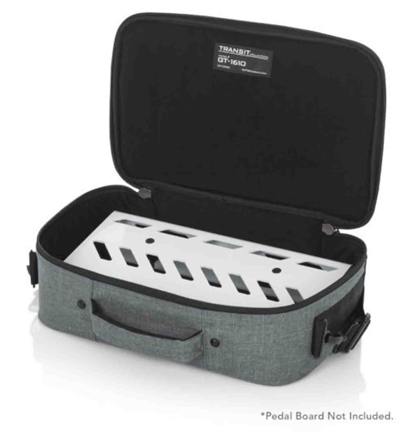 Gator Cases GT-1610-GRY Grey Transit Series Accessory Bag with 16″ x 10″ x 4.5″ Interior Gator Cases