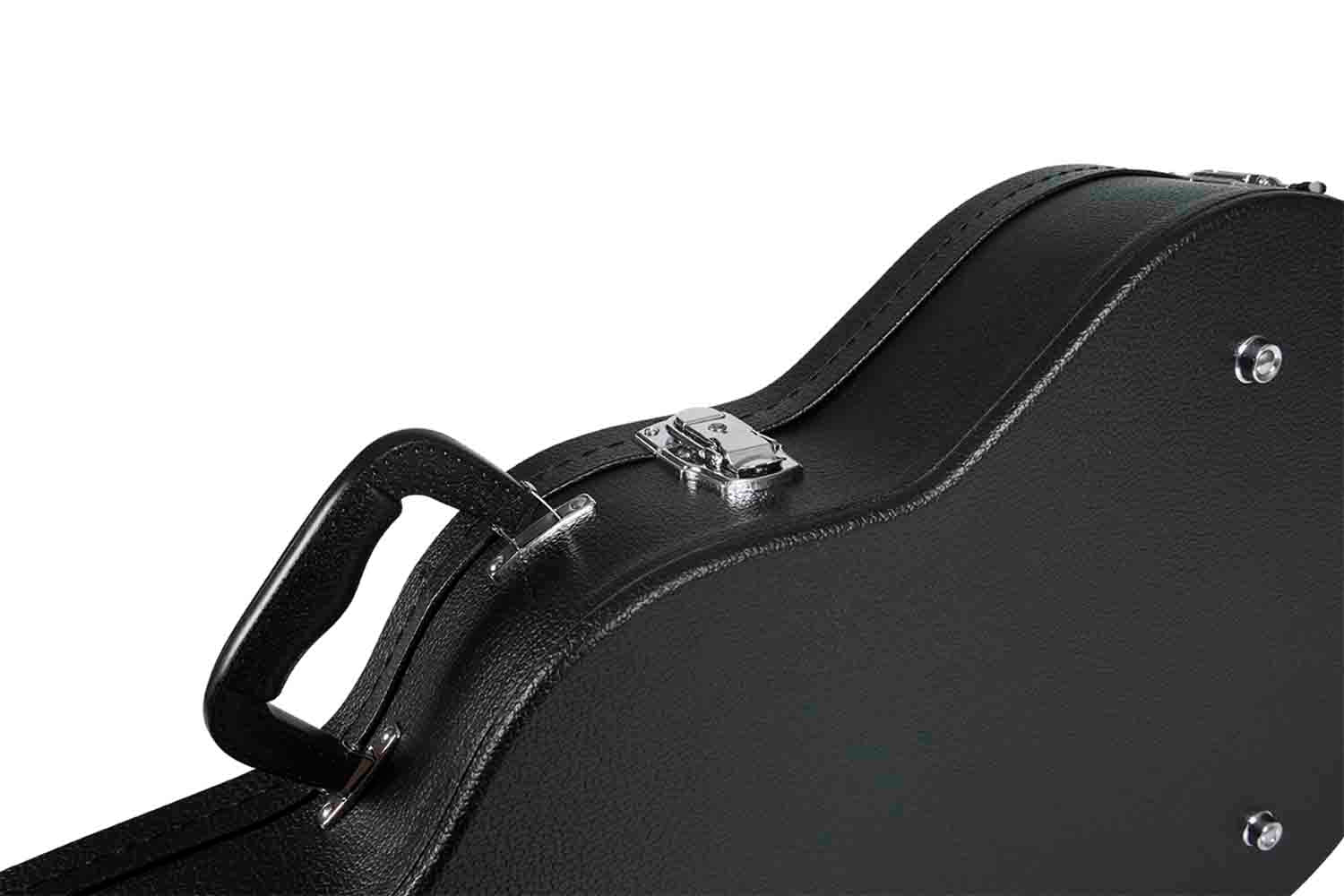 Gator Cases GWE-LPS-BLK Hard-Shell Wood Case for Single-Cutaway Guitars - Hollywood DJ