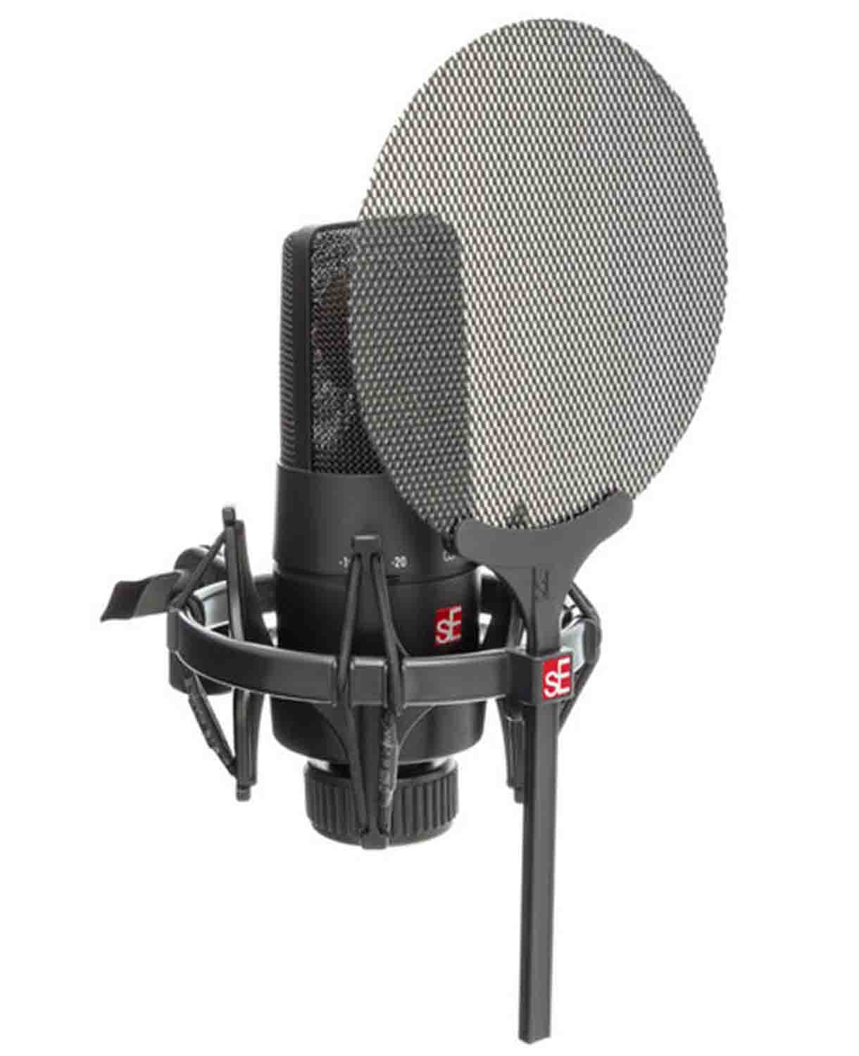 sE Electronics X1 S Vocal Pack Microphone with Shockmount and Cable - Hollywood DJ