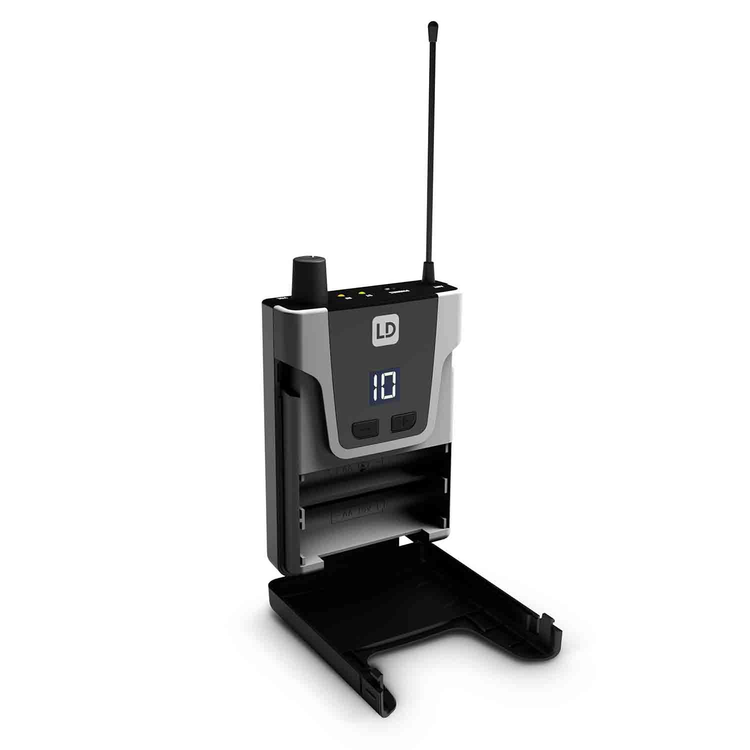 LD Systems U305.1 IEM HP In-Ear Monitoring System with Earphones (514 – 542 MHz) - Hollywood DJ