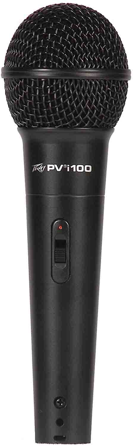 Peavey PVI 100 XLR Dynamic Cardioid Microphone with XLR Cable - Hollywood DJ