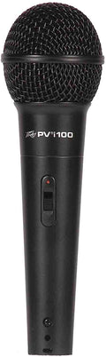 Peavey PVI 100 XLR Dynamic Cardioid Microphone with XLR Cable - Hollywood DJ