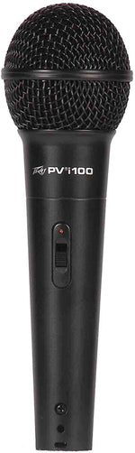 Peavey PVI 100 XLR Dynamic Cardioid Microphone with XLR Cable - Hollywood DJ