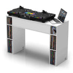 Glorious Modular DJ Mix Station with 6-Part Design - White - Hollywood DJ