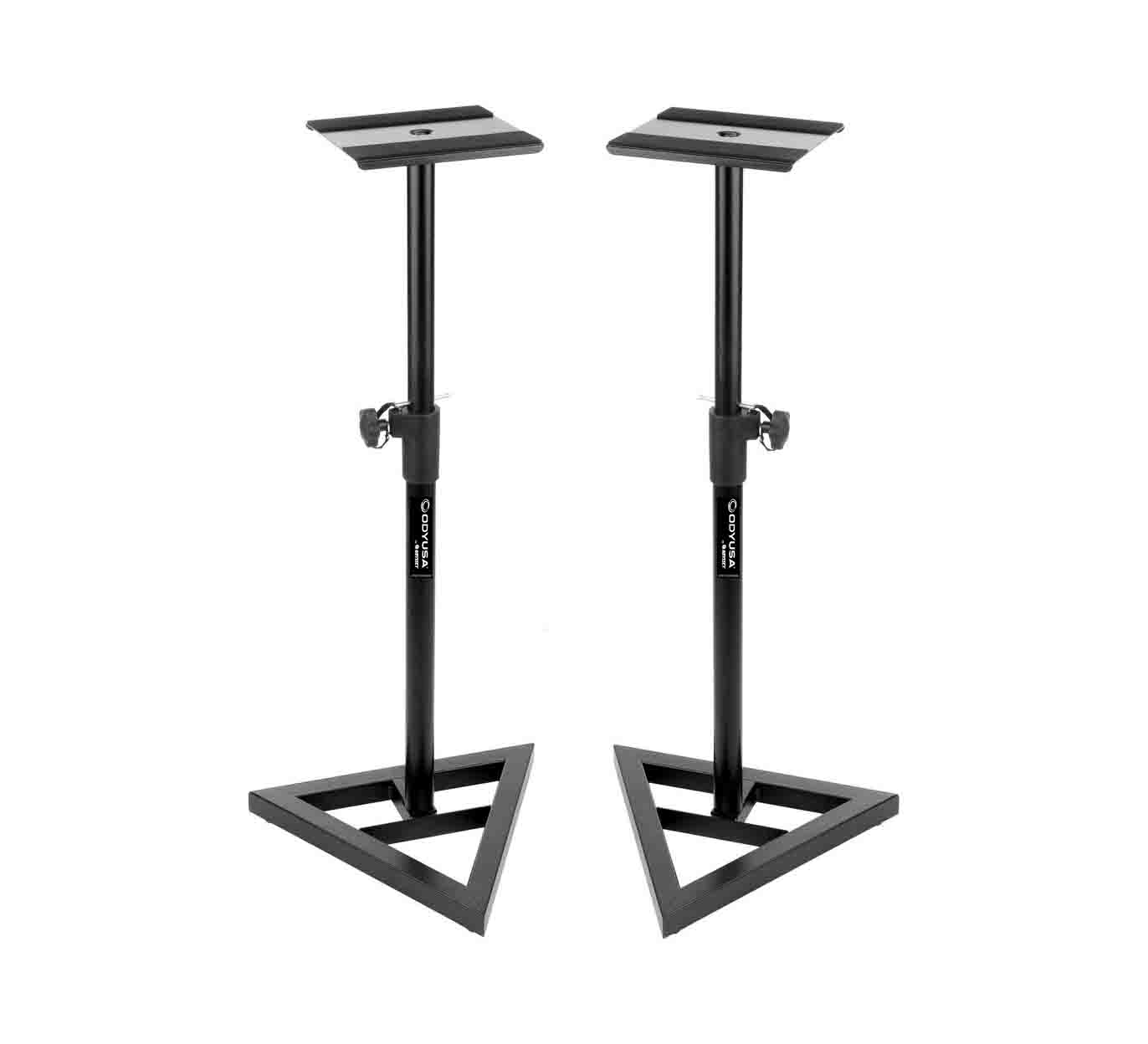 Odyssey SPKSTANDSM46 Odyssey Studio Monitor Stands - Pair - Hollywood DJ