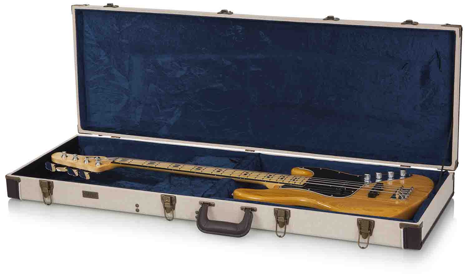 Gator Cases GW-JM BASS Deluxe Wood Case for Bass Guitars - Hollywood DJ