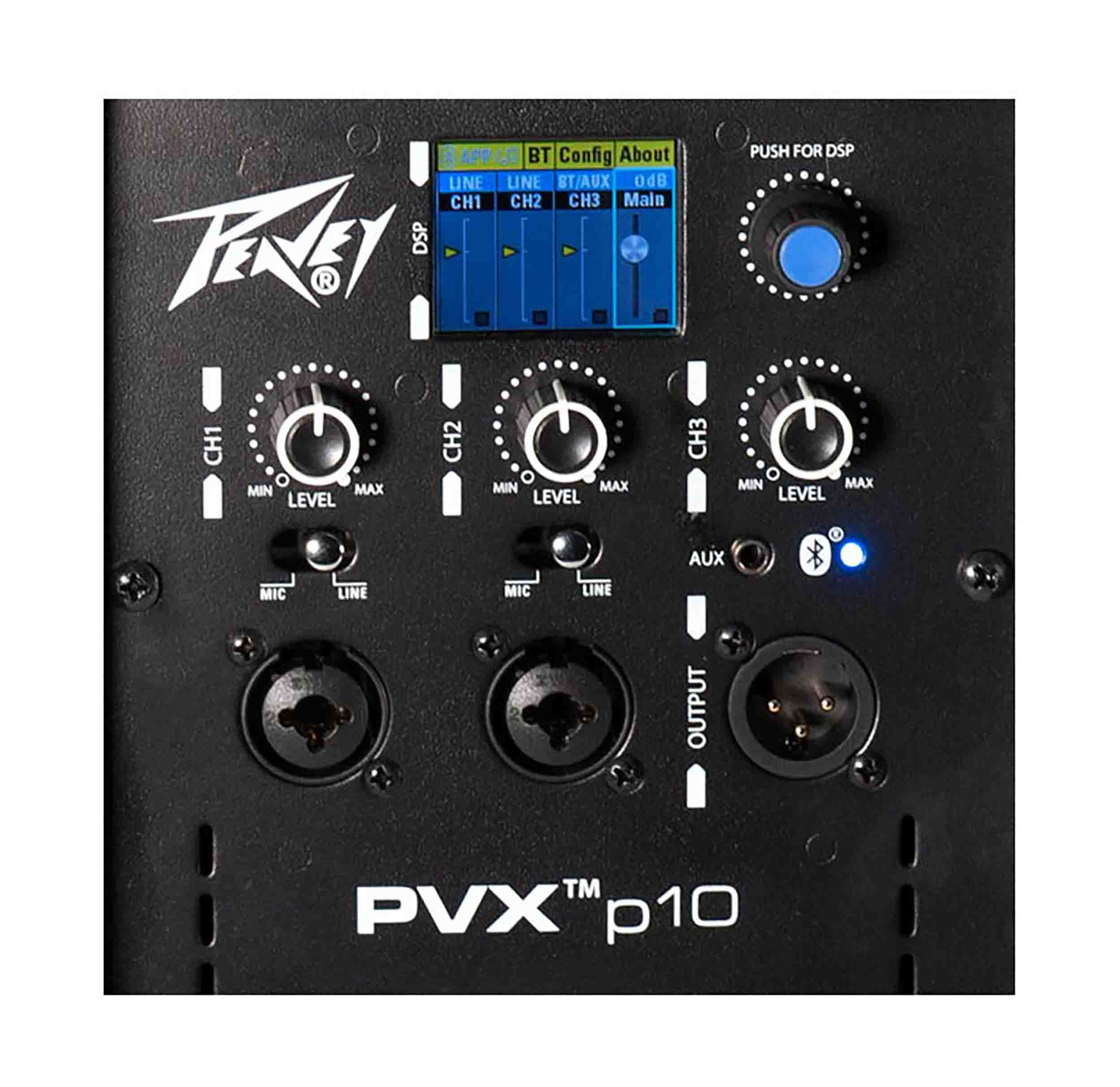 Peavey PVXp 10, Bluetooth Powered Loudspeaker - 10-Inch - Hollywood DJ