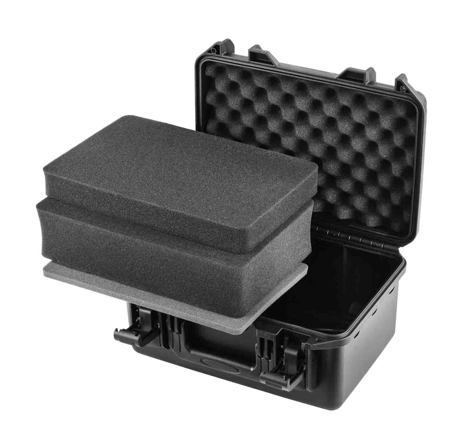 Odyssey VU120806 Vulcan Injection-Molded Utility Case with Pluck Foam - 13 x 8.25 x 5" Interior - Hollywood DJ