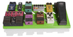 Gator Cases GPB-BAK-GR Large Pedal Board with Carry Bag - Green - Hollywood DJ