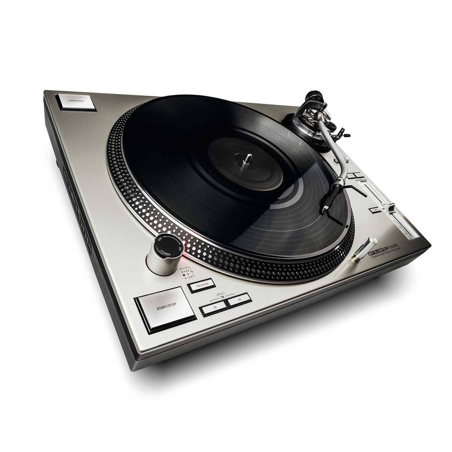 Reloop RP-7000-MK2-SLV Professional Upper Torque Turntable System - Silver - Hollywood DJ