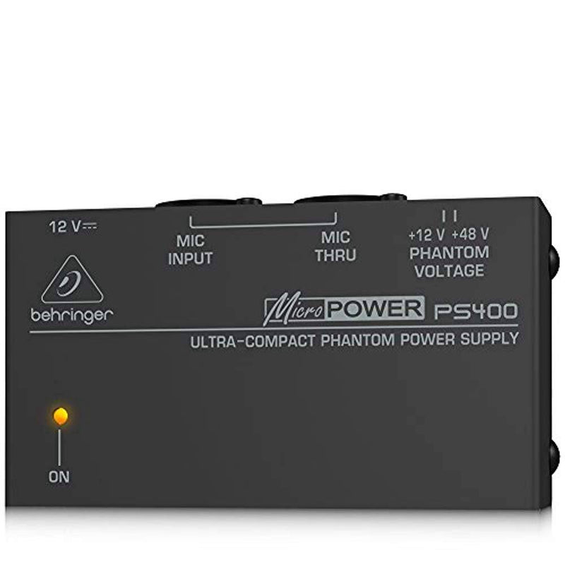 Behringer PS400 Ultra compact Phantom Power Supply - Hollywood DJ
