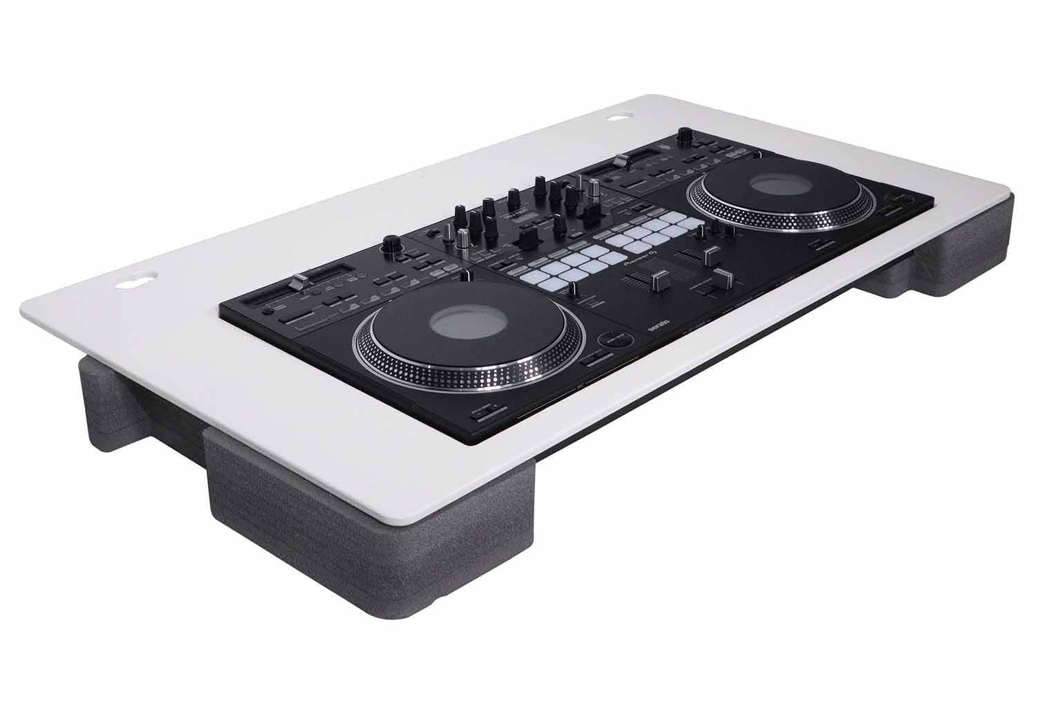 ProX XZF-DJREV7WPLATE Replacement Face Top Plate for Pioneer DDJ-REV7 Control Tower DJ Booth - White Finish - Hollywood DJ