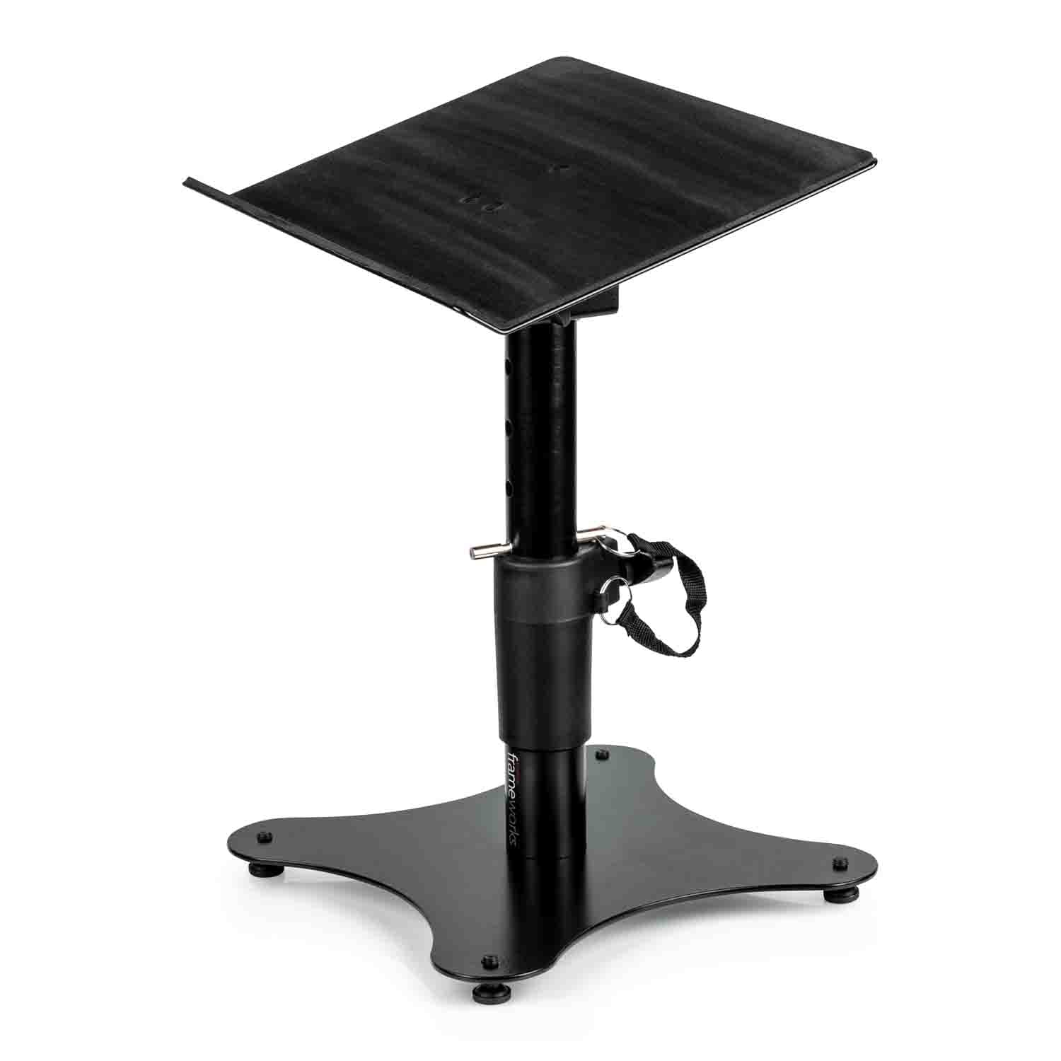 Gator Frameworks GFWLAPTOP2000 Universal Laptop Stand - Desktop Stand with Adjustable Height - Hollywood DJ