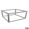 ProX XSA-2X2-8 LUMOStage 8-Inch High Acrylic Platform Riser Section With Clamps And 2 Side Acrylic Covers ProX Cases