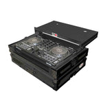 ProX X-DJ202LTBL DJ Controller Flight Case For Roland DJ-202 - Black On Black - Hollywood DJ