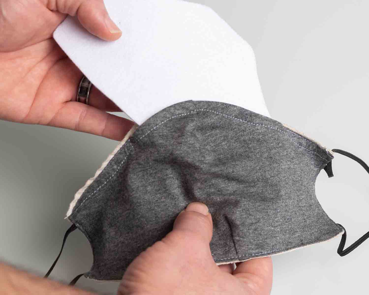Gator Cases MSK-DEN Reusable Face Mask with Pocket for Replaceable Filter - Denim - Hollywood DJ