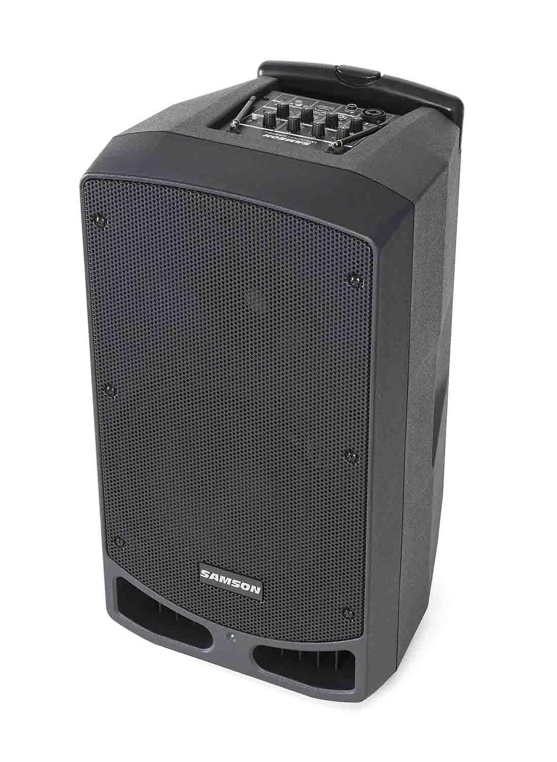 Samson Expedition XP208w Rechargeable Portable PA with Handheld Wireless System and Bluetooth - Hollywood DJ