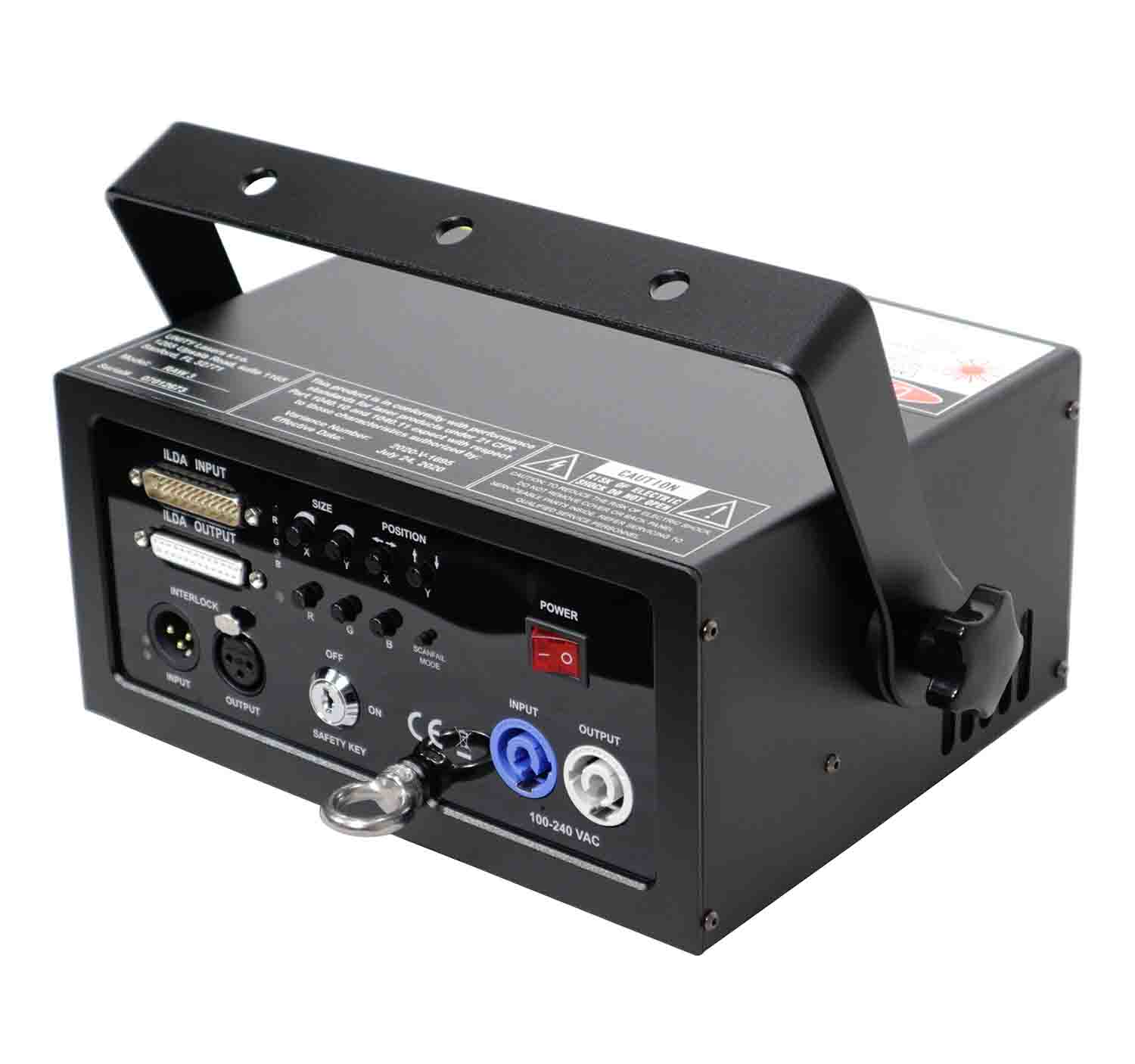 Unity Raw 3 Laser Light Show Fixture Unity