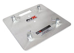 ProX XT-BP1616A Aluminum Base Plate Fits Most Manufacturers F34 Trussing with Conical Connectors - 16" x 16" - Hollywood DJ