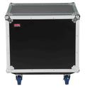 Gator Cases G-TOUR SHK8 CAS, 8U Shock Road Rack Case with Casters - Hollywood DJ