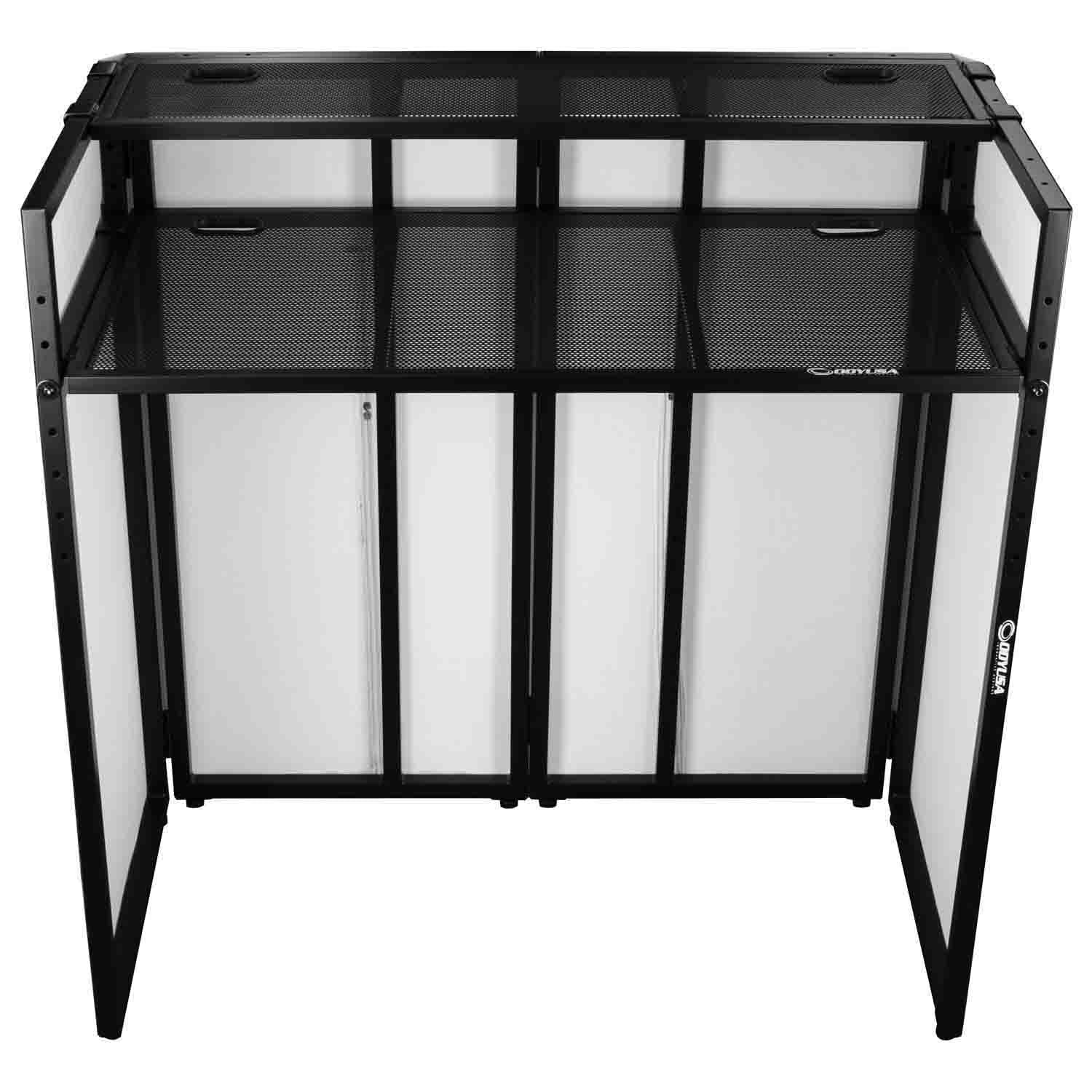 Odyssey DJBOOTHM46 Media DJ Booth for 46″ Flat Screen TV/Monitor - Hollywood DJ