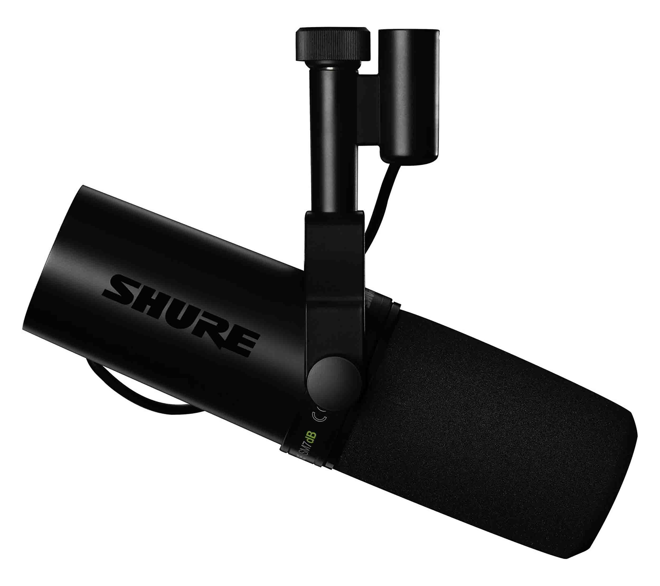 Shure SM7DB Podcast & Vocal Mic with Built in Preamp - Dynamic Cardioid Pattern - Hollywood DJ