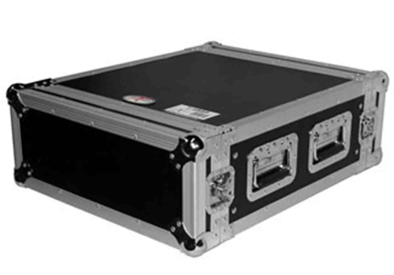 ProX T-6MRLT 6U Rack x 10U Top Mixer DJ Combo Flight Case with Laptop Shelf - Hollywood DJ