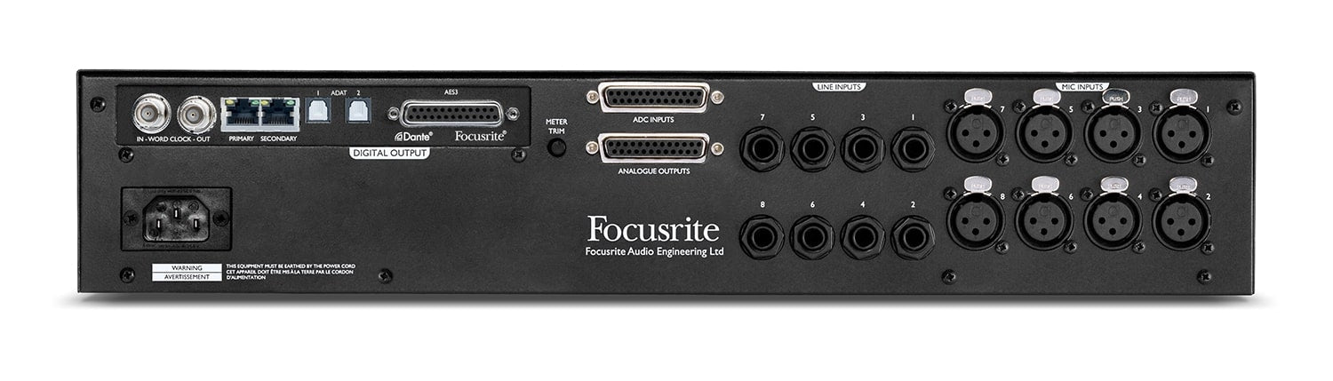Focusrite Pro ISA ADN8 8-Channel A/D Card for ISA 428/828 MkII - Hollywood DJ