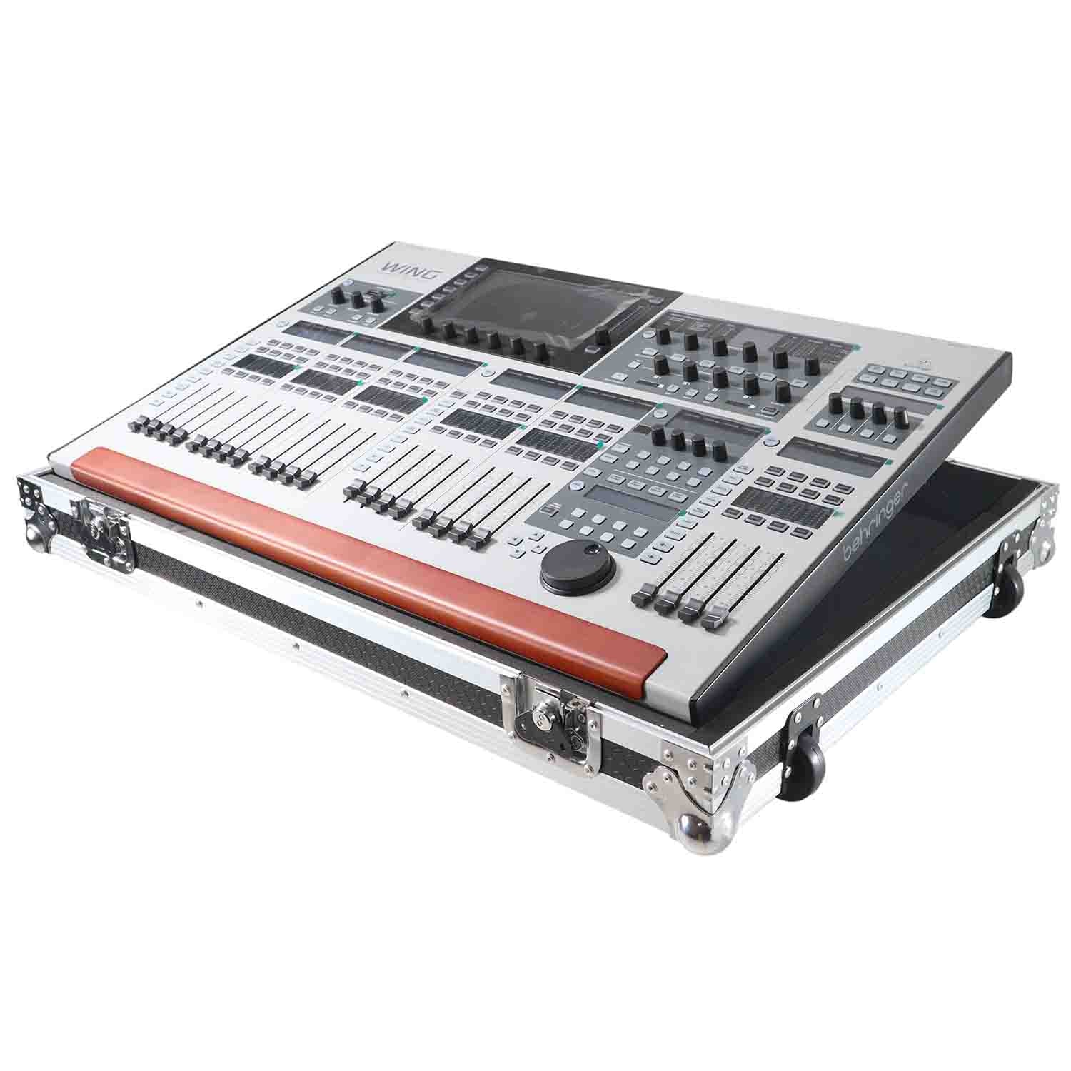 ProX XS-BWING W DJ Flight Case for Behringer Wing Digital Mixer Console with Low Profile Wheels - Hollywood DJ