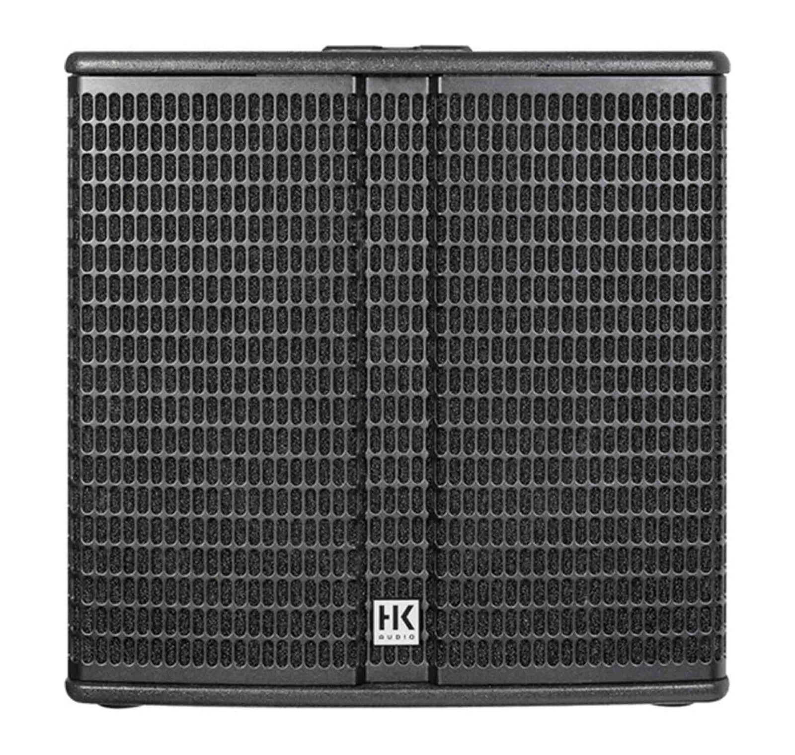 HK Audio EL-E115SUBD, 2400W 15-Inch Powered Subwoofer - Black - Hollywood DJ