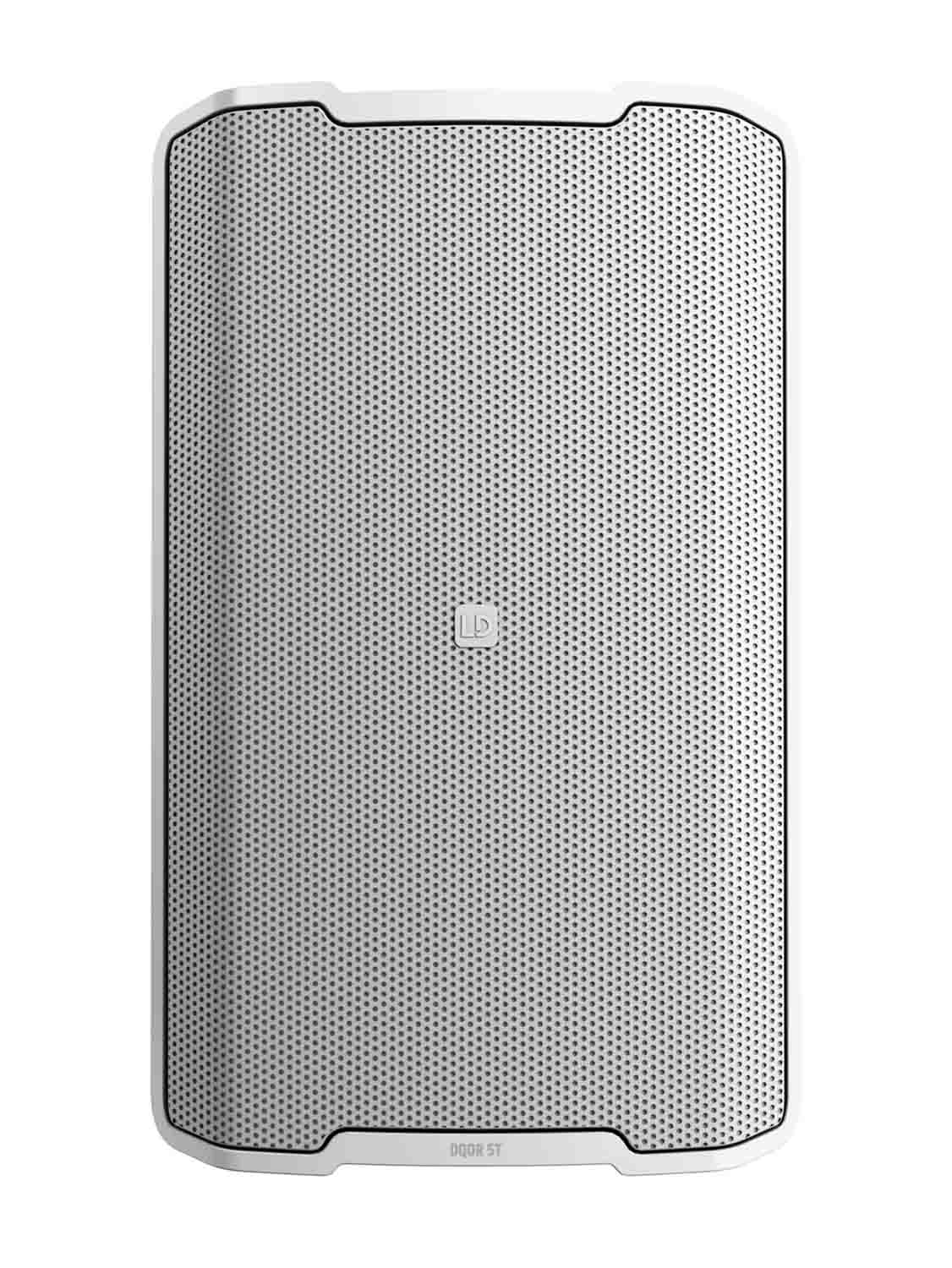 LD Systems DQOR 5 T W, 5" Two-Way Passive In/Out Door Installation Loudspeaker 16 Ohm, 70/100 V - White, Pair - Hollywood DJ