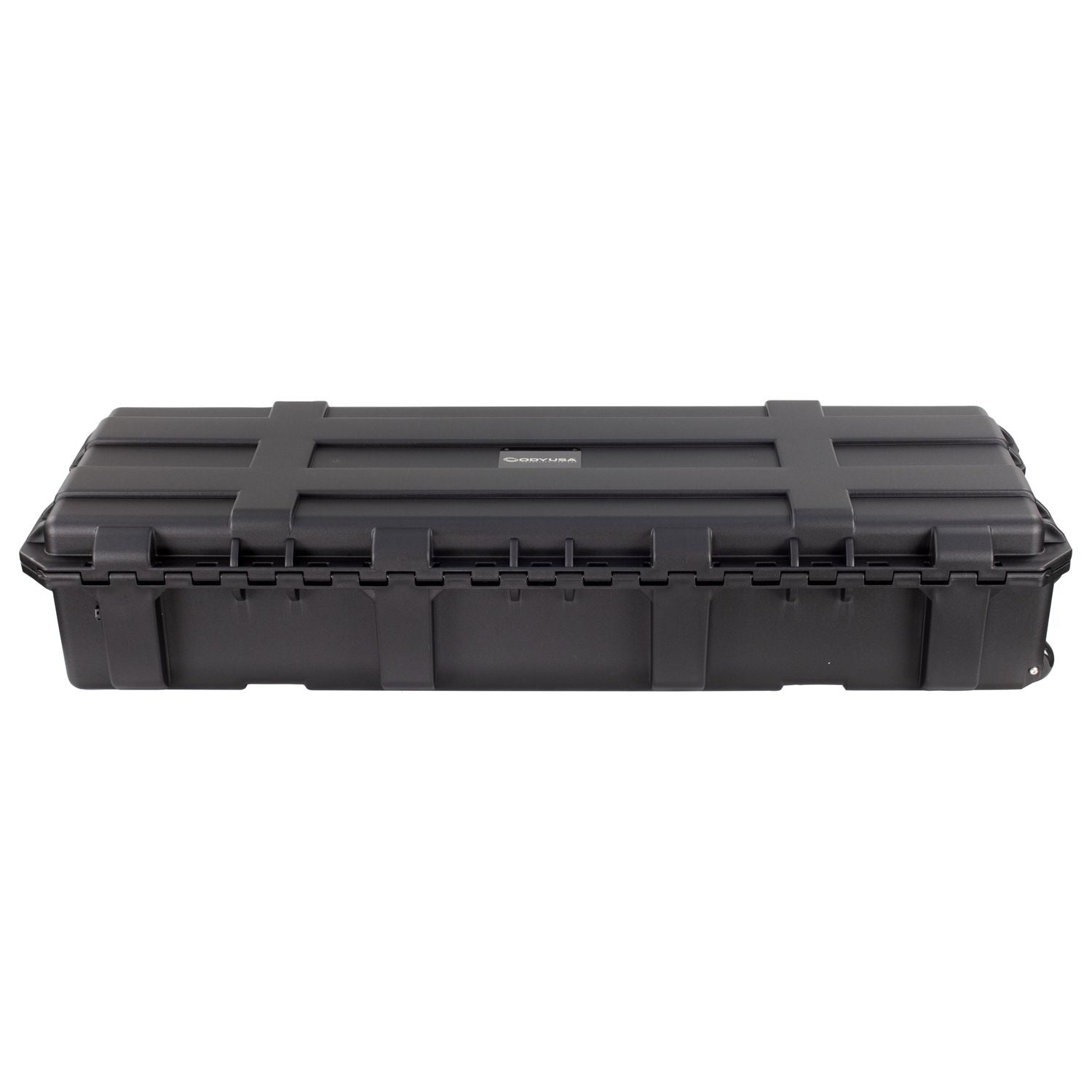 Odyssey VU421207W Bottom Interior Injection-Molded Utility Case with Wheels - 42.25″ x 12.5″ x 6″ - Hollywood DJ