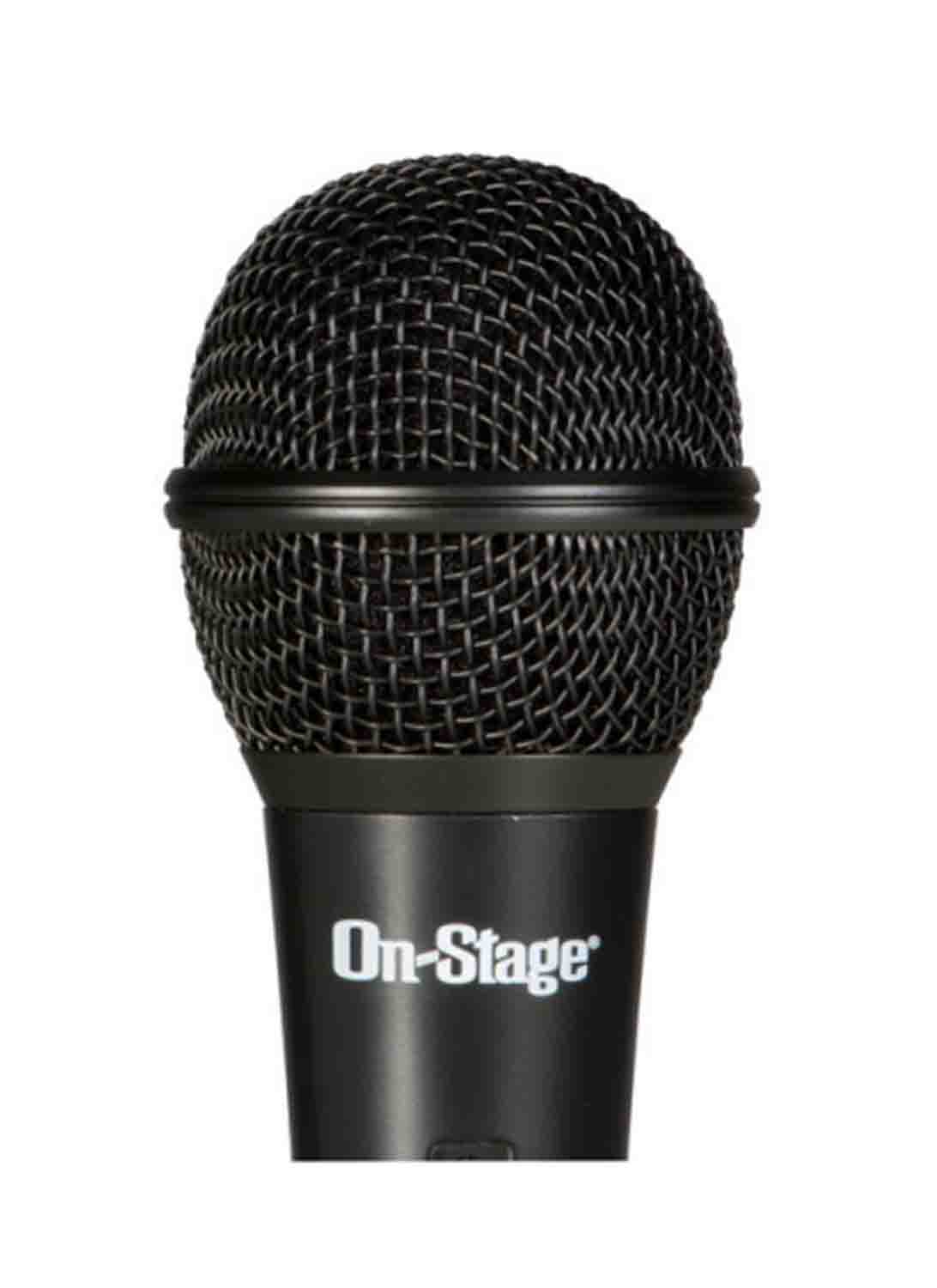 Onstage AS400V2 Dynamic Handheld Microphone - Black - Hollywood DJ